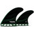 FUTURES F8 HC QUAD LARGE - GREEN FINS (1175-182-40) FUTURES F8 HC QUAD LARGE - GREEN FINS (1175-182-40)