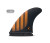 FUTURES P6 ALPHA MED THRUSTER - CARBON/ORANGE (1177-334-00)