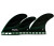 FUTURES F8 HC LARGE  5-FIN - GREEN (1175-182-50)