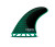 FUTURES F6 BLACKSTIX THRUSTER - GREEN MEDIUM (4665-469-00) FUTURES F6 BLACKSTIX THRUSTER - GREEN MEDIUM (4665-469-00)