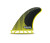 FUTURES P4 BLACKSTIX THRUSTER - YELLOW SMALL (4676-468-00)