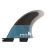 FCS II PERFORMER MEDIUM QUAD FINS (FPER-PC06-MD-QS-R)