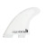 FCS II HAYDEN SHAPES TRI-QUAD FIN SET (FHSL-PC01-LG-FS-R)