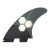 FCS II AM PC LARGE TRI-QUAD FINS (FAML-PC03-LG-FS-R) FCS II AM PC LARGE TRI-QUAD FINS (FAML-PC03-LG-FS-R)