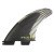 FCS II CARVER PC CARBON TRI FINS (FCAR-CC04-MD-TS-R) FCS II CARVER PC CARBON TRI FINS (FCAR-CC04-MD-TS-R)