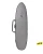 7'1 CREATURES FISH ICON : SILVER BLACK BOARDBAG (CFL2471SIBK)