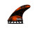 FUTURES JACK ROBINSON LG TECHFLEX THRUSTER FINS  (5550-475-00)