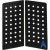 ASTRODECK GF FLAT SUEDED FRNT FOOT TRACTION (410-GFBLKBLU)