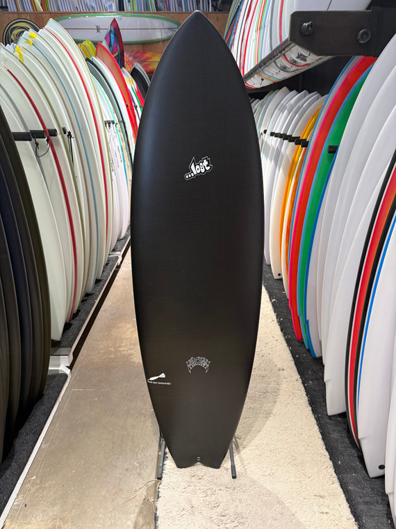 6'1 LOST DOUBLE DART RNF TWINZER 96ER SURFBOARD (120213)