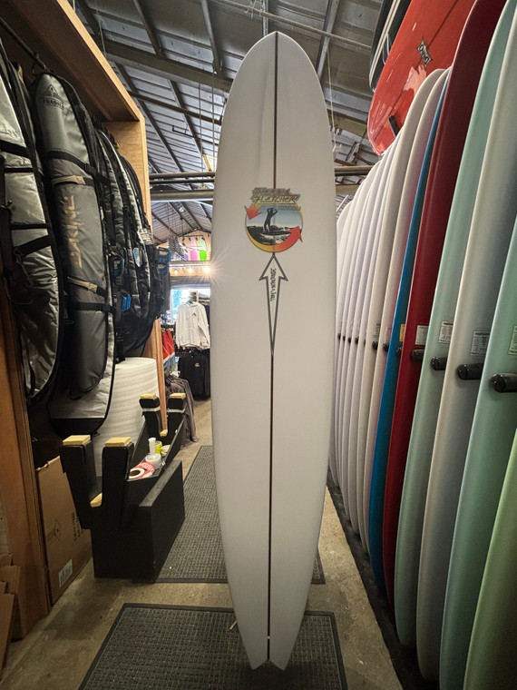 9'4 HERBIE FLETCHER ELECTRIC SOUL SWALLOW SURFBOARD (B2879)