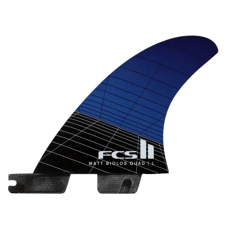 FCS II MATT BIOLOS QUAD REAR FIN SET (FMBL-CC05-LG-RS-R)