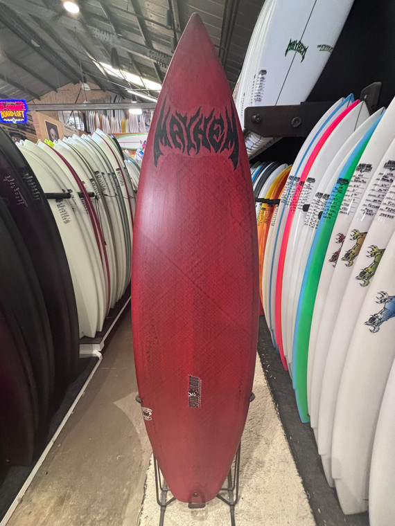 5'8 LOST BLACKSHEEP SPEED DEMON SURFBOARD (300116)