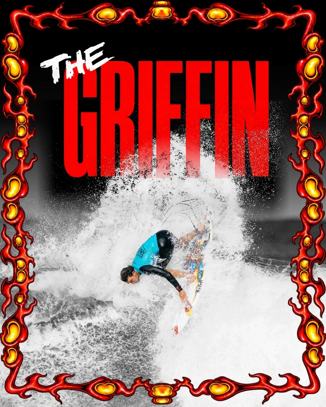 Griffin Colapinto on The Griffin by Lost Surfboards