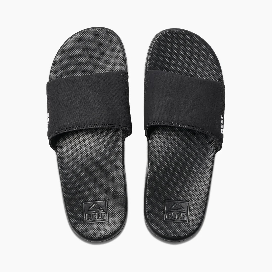 Reef One Slide sandalen voor heren, marineblauw/wit, 45 EU Reef One Slide sandalen voor heren, marineblauw/wit, 45 EU