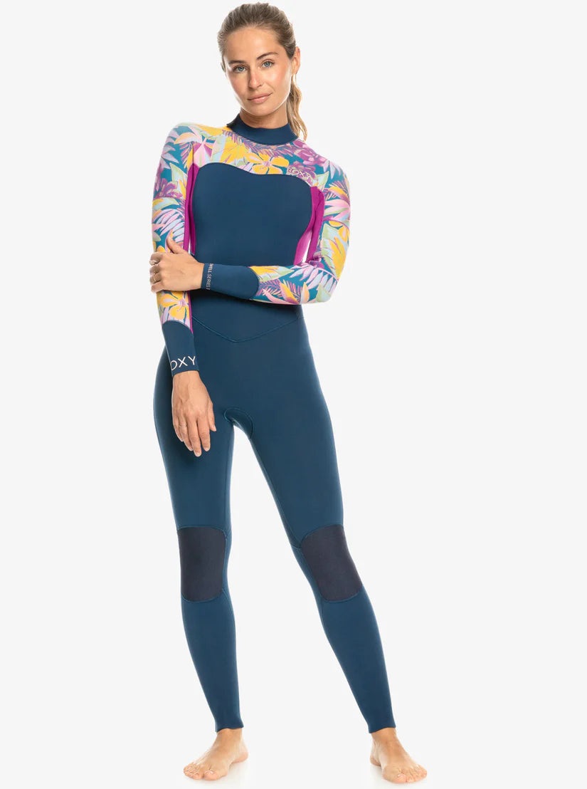 ROXY 3/2 SWELL SERIES BACK ZIP LS- Catalyst