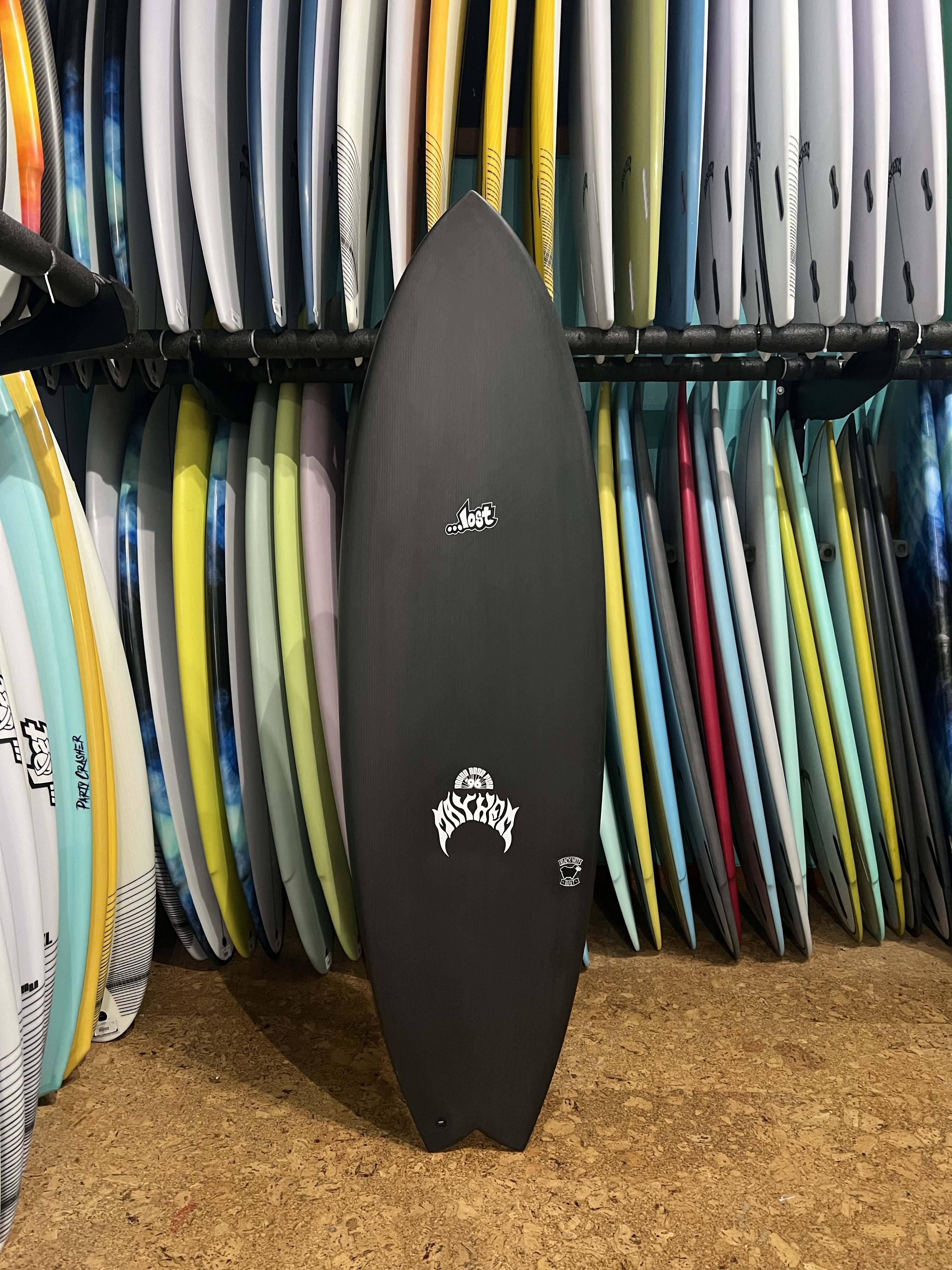 6'2 LOST LIMITED BLACK SHEEP RNF 96 WIDE SURFBOARD- Catalyst