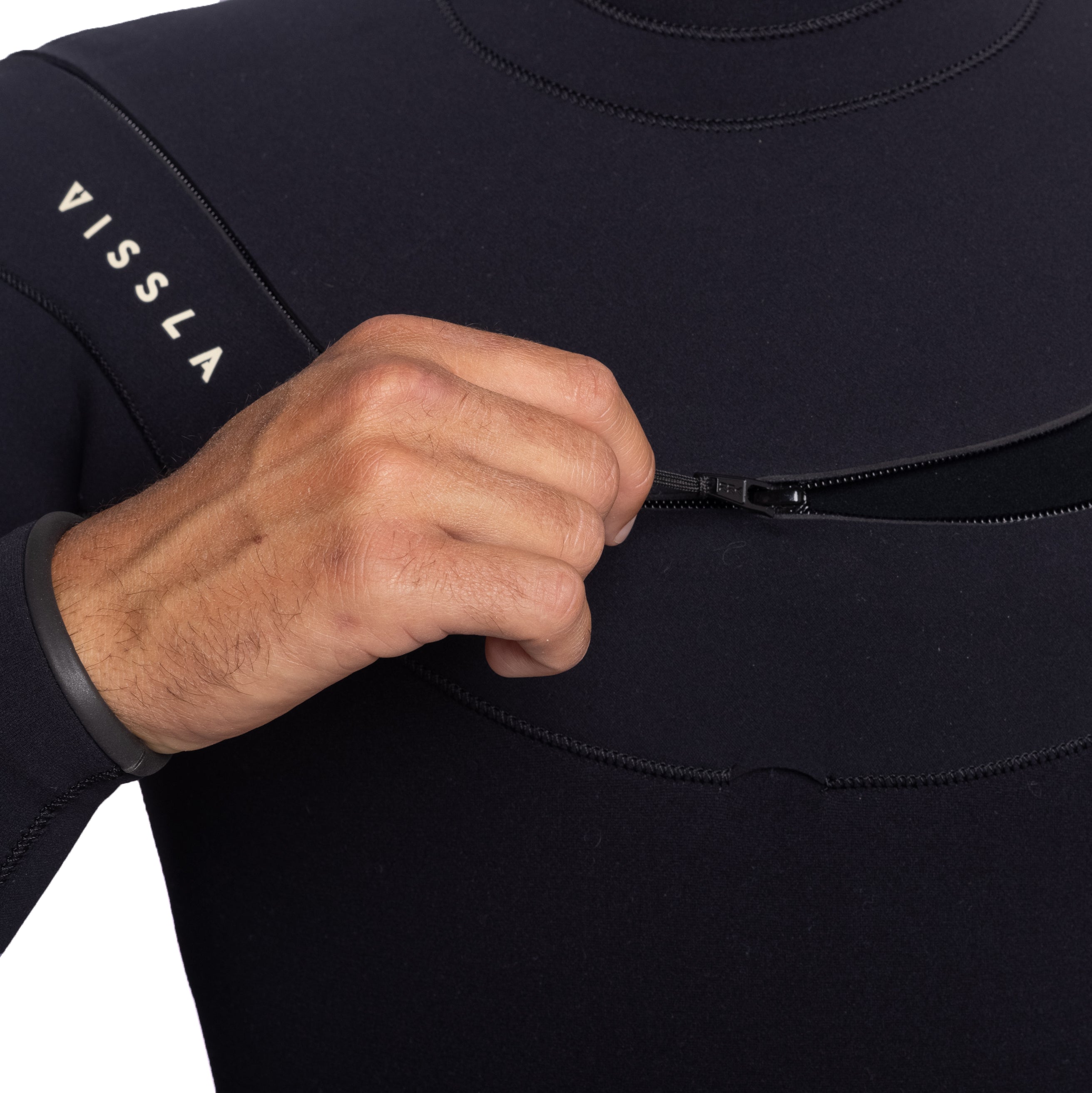 VISSLA X AXXE 3-3 U ZIP FULL WETSUIT - Catalyst