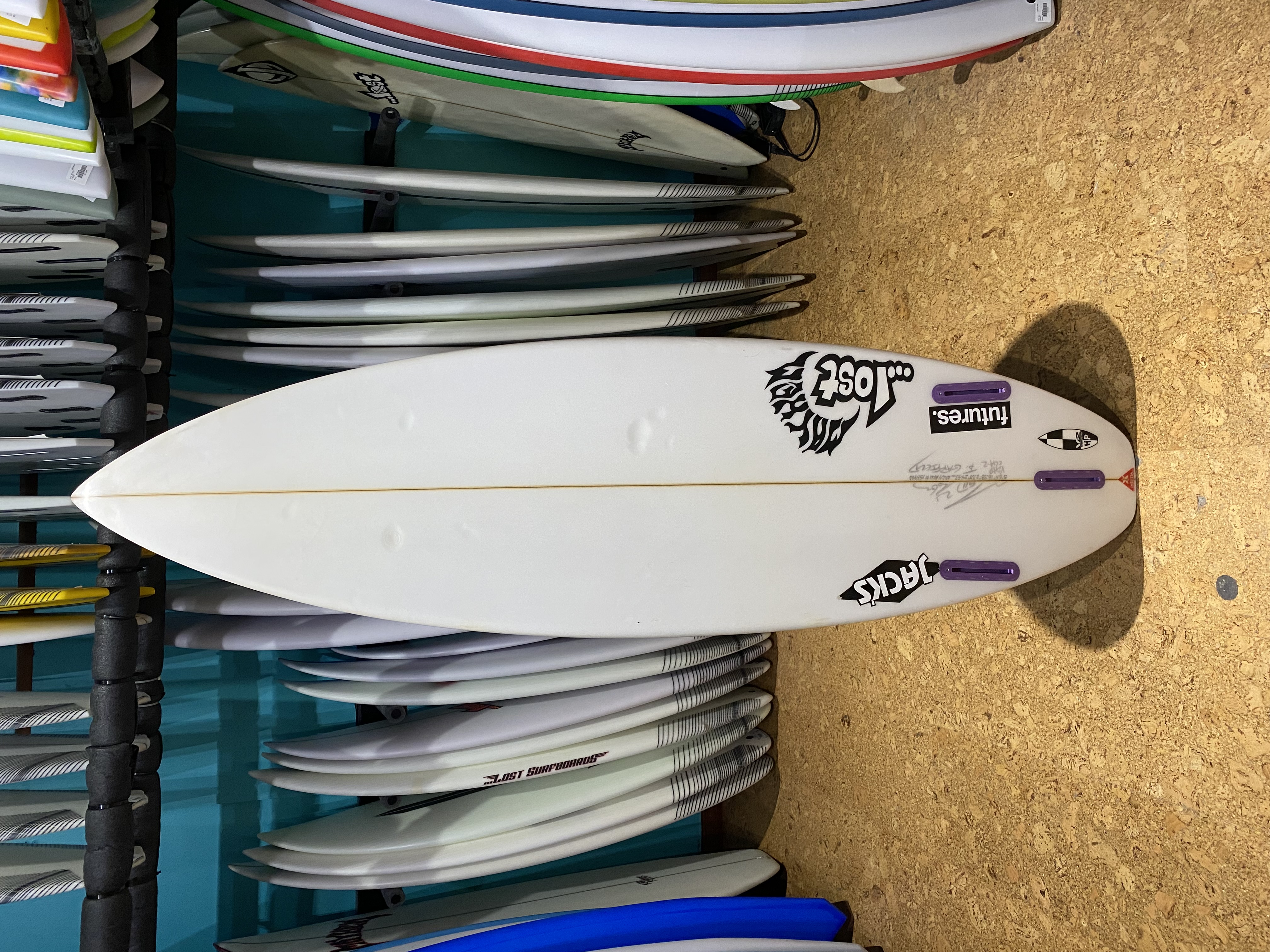 5'8.5 LOST V2 SHORTBOARD USED SURFBOARD- Catalyst