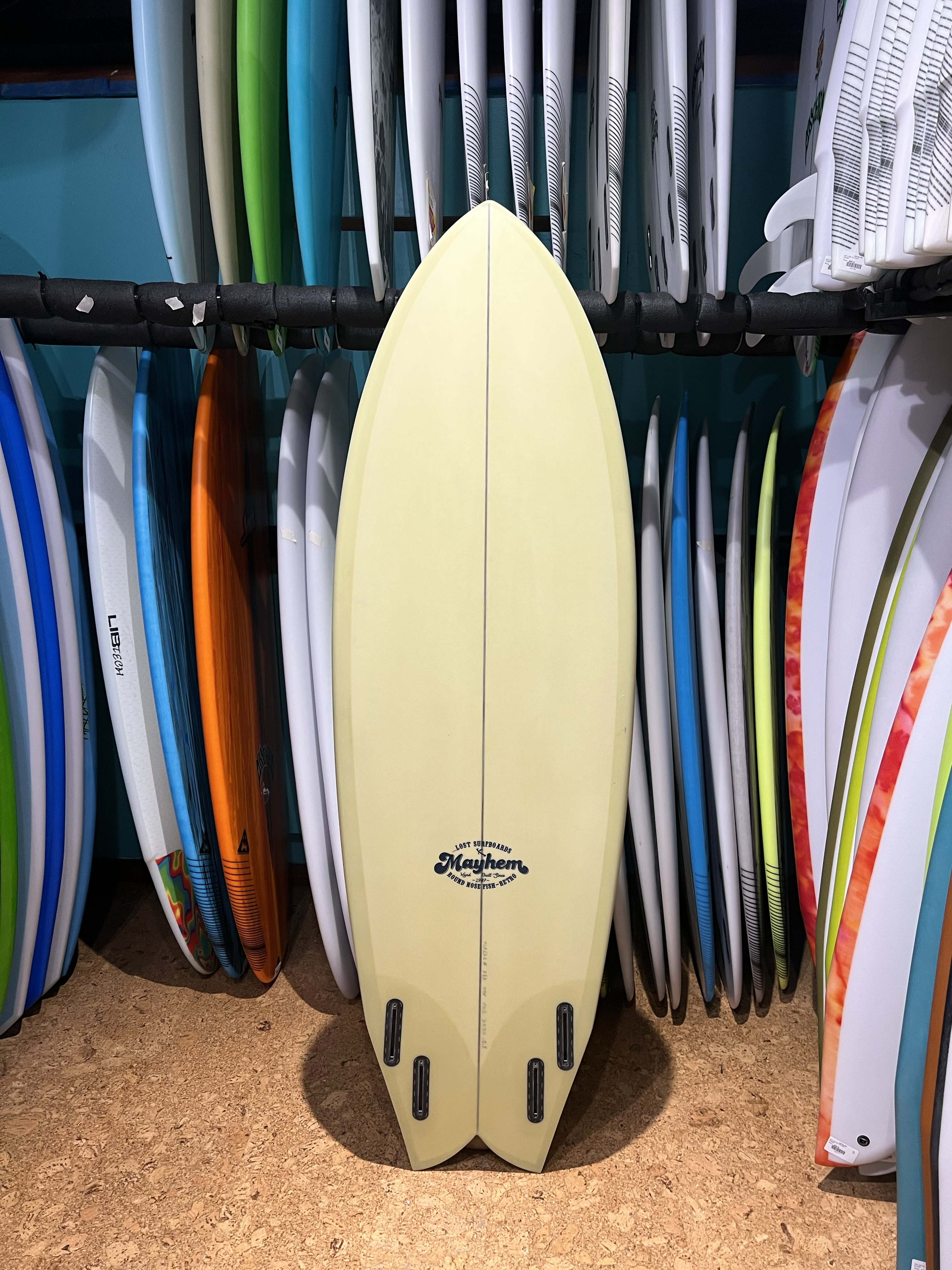 6'2 LOST RNF RETRO SURFBOARD- Catalyst