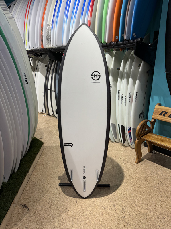 5'10 HAYDENSHAPES HYPTO KRYPTO TWIN PIN FUTURE FLEX SURFBOARD