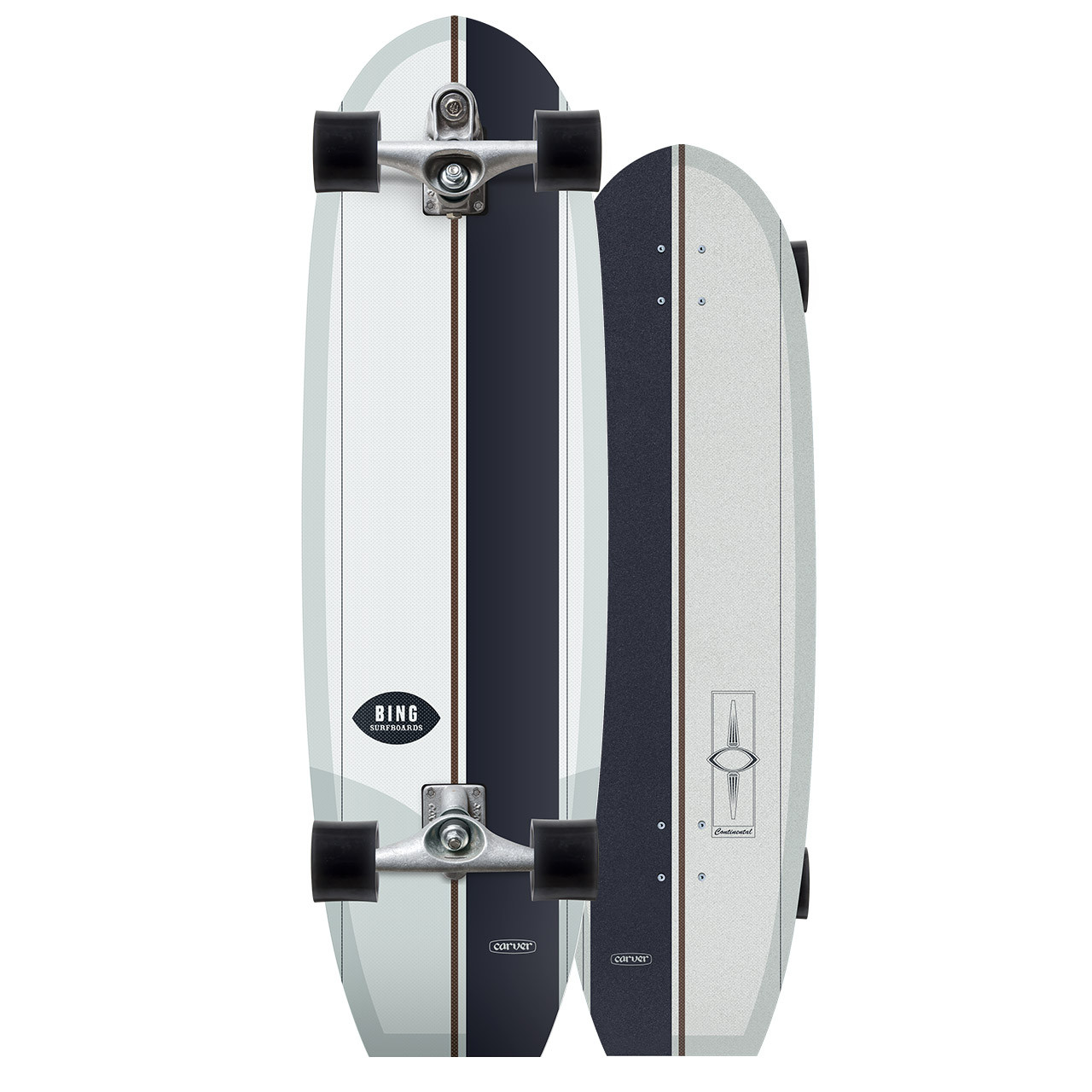 Carver スケートボード (グレー) 楽天市場】【CARVER】カーバー Gray Ray Surfskate Complete スケート