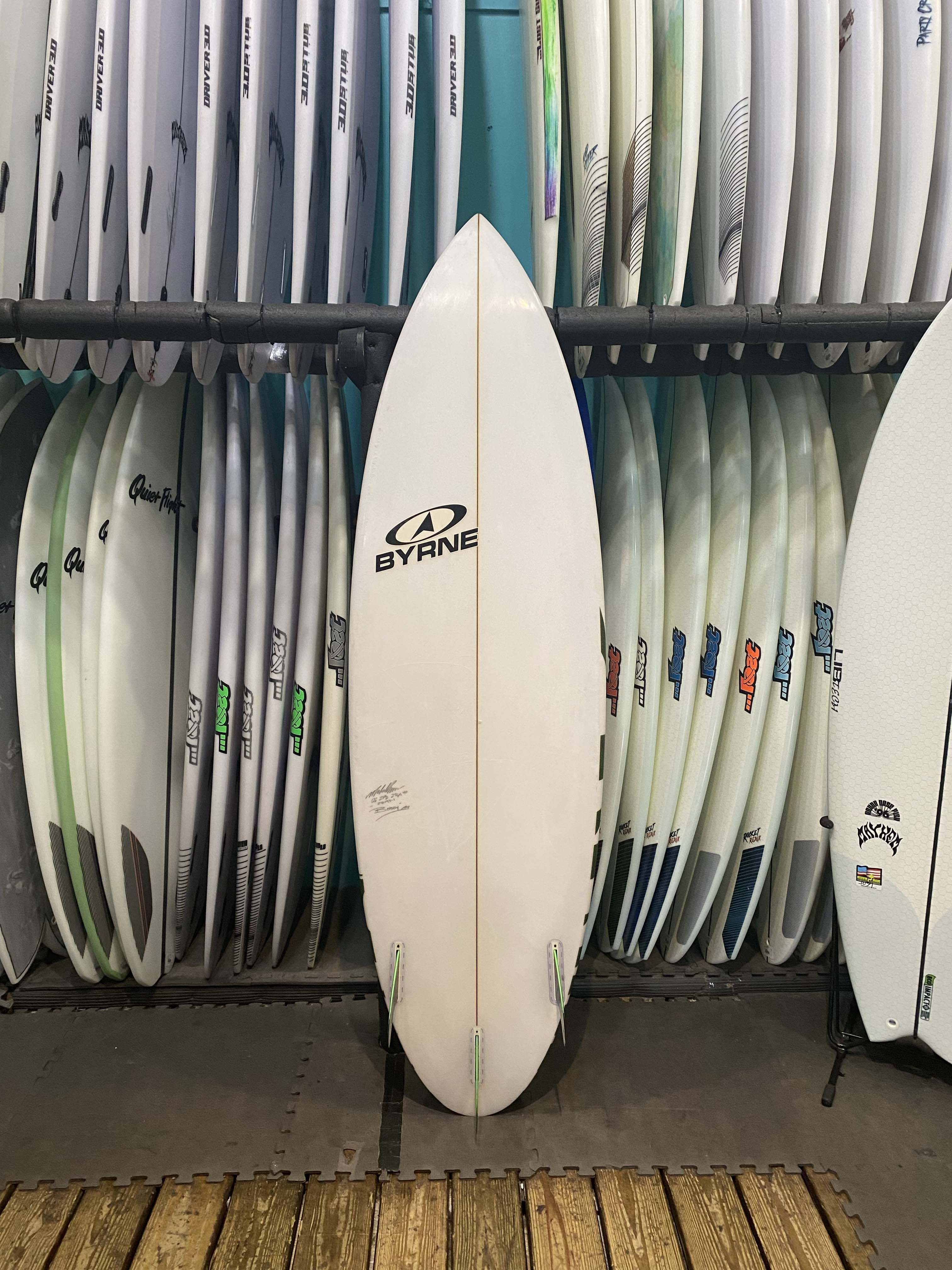 6'6 BYRNE CUSTOM USED SURFBOARD- Catalyst