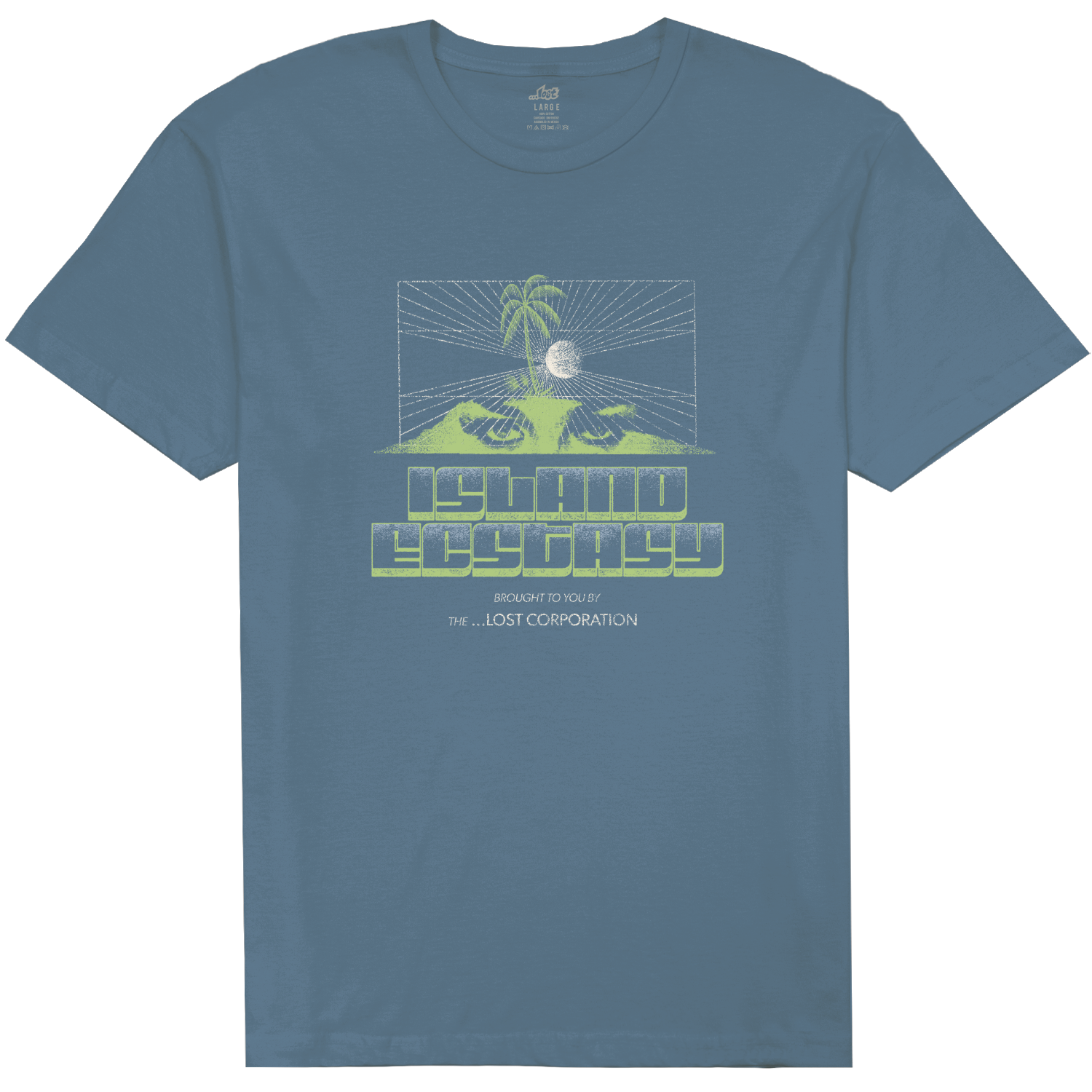 LOST CLOTHING ISLAND ECSTASY VINTAGE DYE TEE- Catalyst