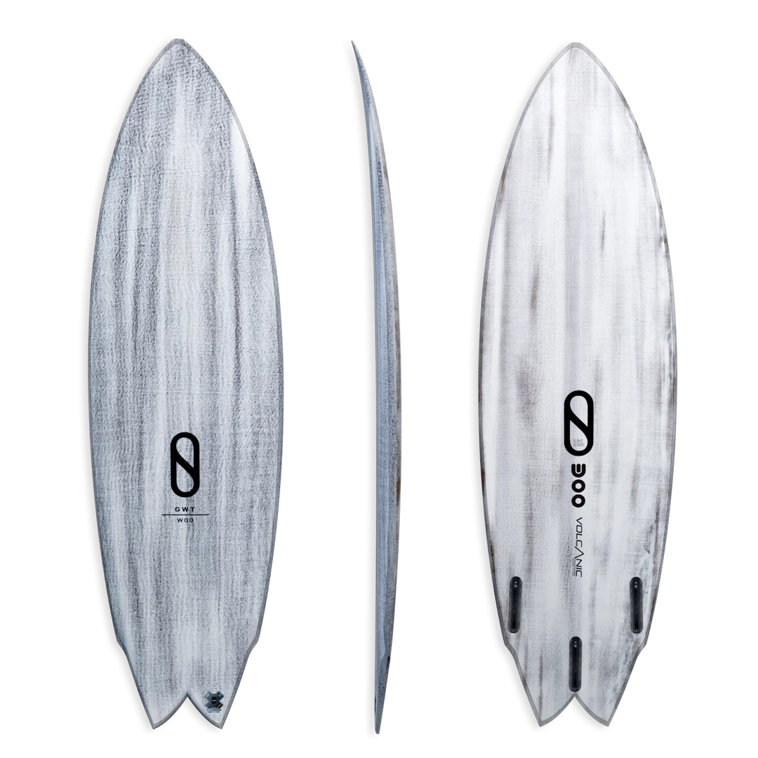 5'8 FIREWIRE GREAT WHITE TWIN VOLCANIC SPECIAL ORDER SURFBOARD