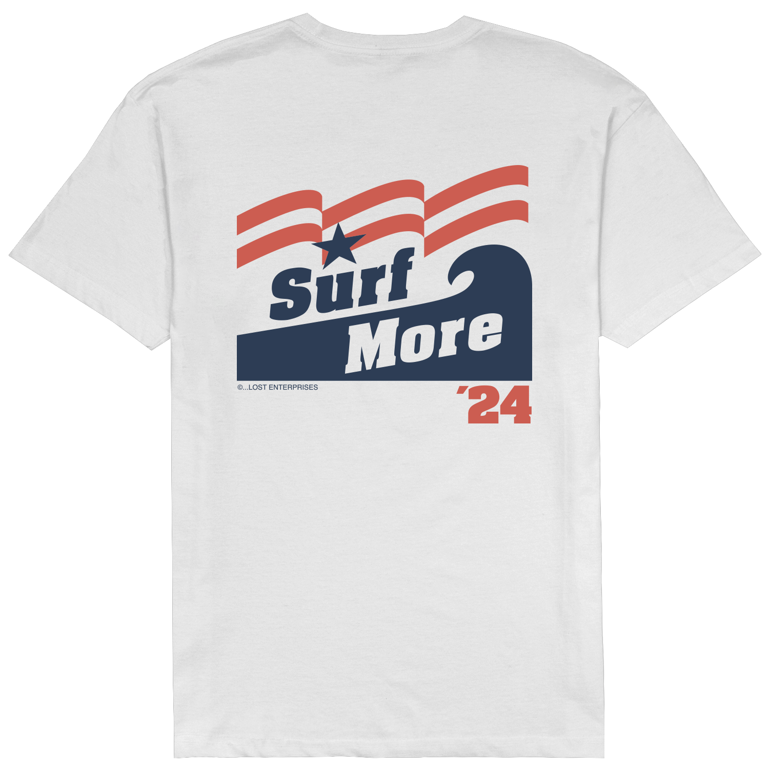 LOST CLOTHING SURF MORE TEE- Catalyst