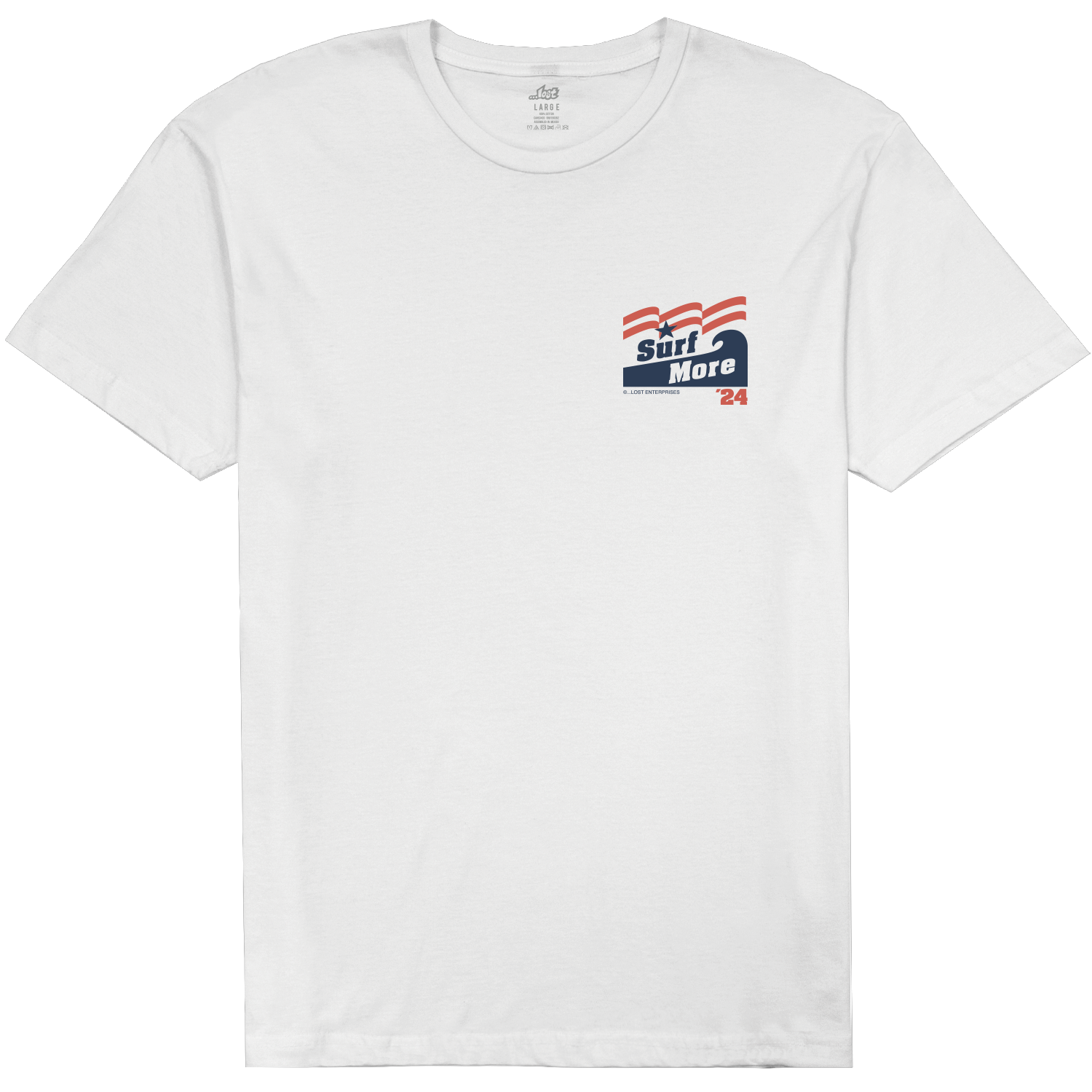 LOST CLOTHING SURF MORE TEE- Catalyst