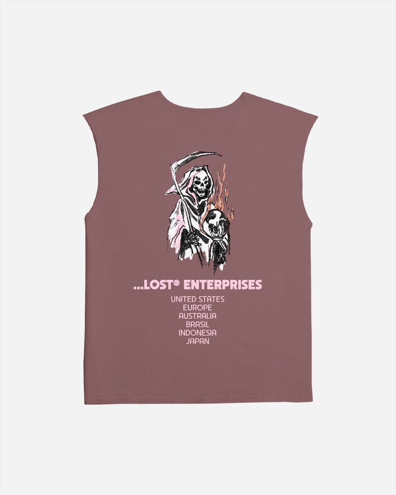 LOST CLOTHING VAGRANT CUT OFF TEE- Catalyst