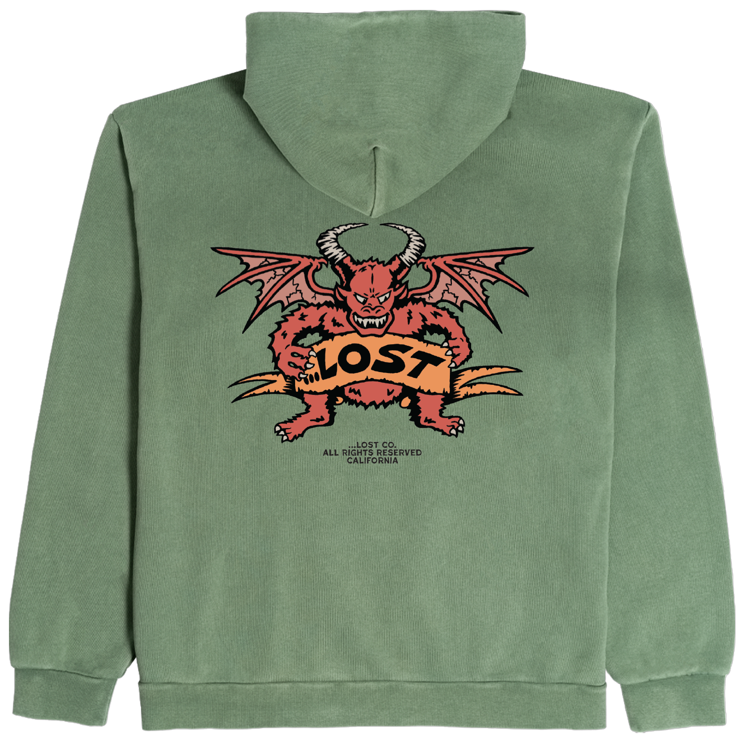 LOST CLOTHING FIEND HEAVYWEIGHT HOODIE- Catalyst