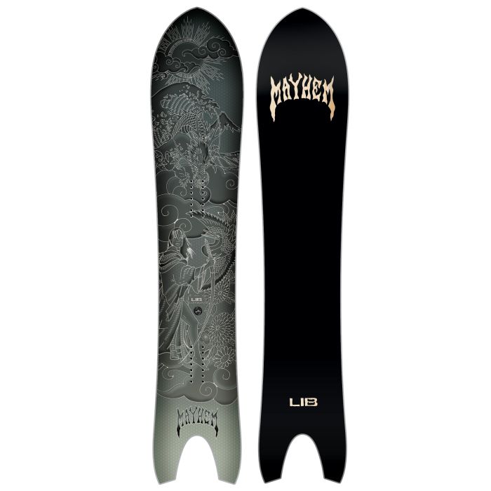 LIBETCH 166 MAYHEM RETRO RIPPER SNOWBOARD- Catalyst
