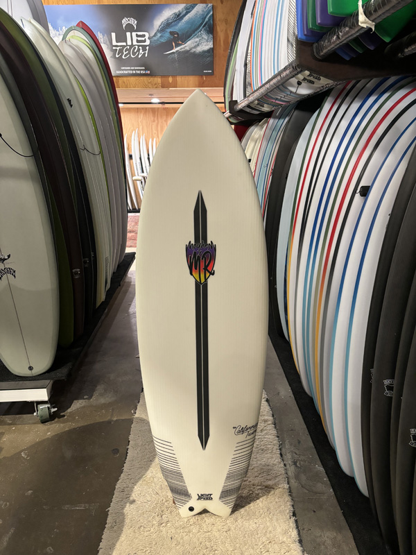 5'5 LOST LIGHTSPEED MR X MB CALIFORNIA TWIN SURFBOARD- Catalyst