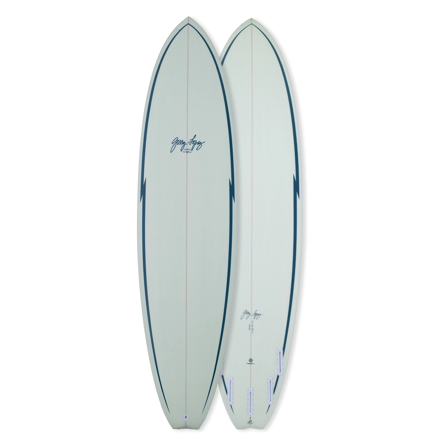 7'6 GERRY LOPEZ LITTLE DARLIN // FUSION-HD SURFBOARD- Catalyst
