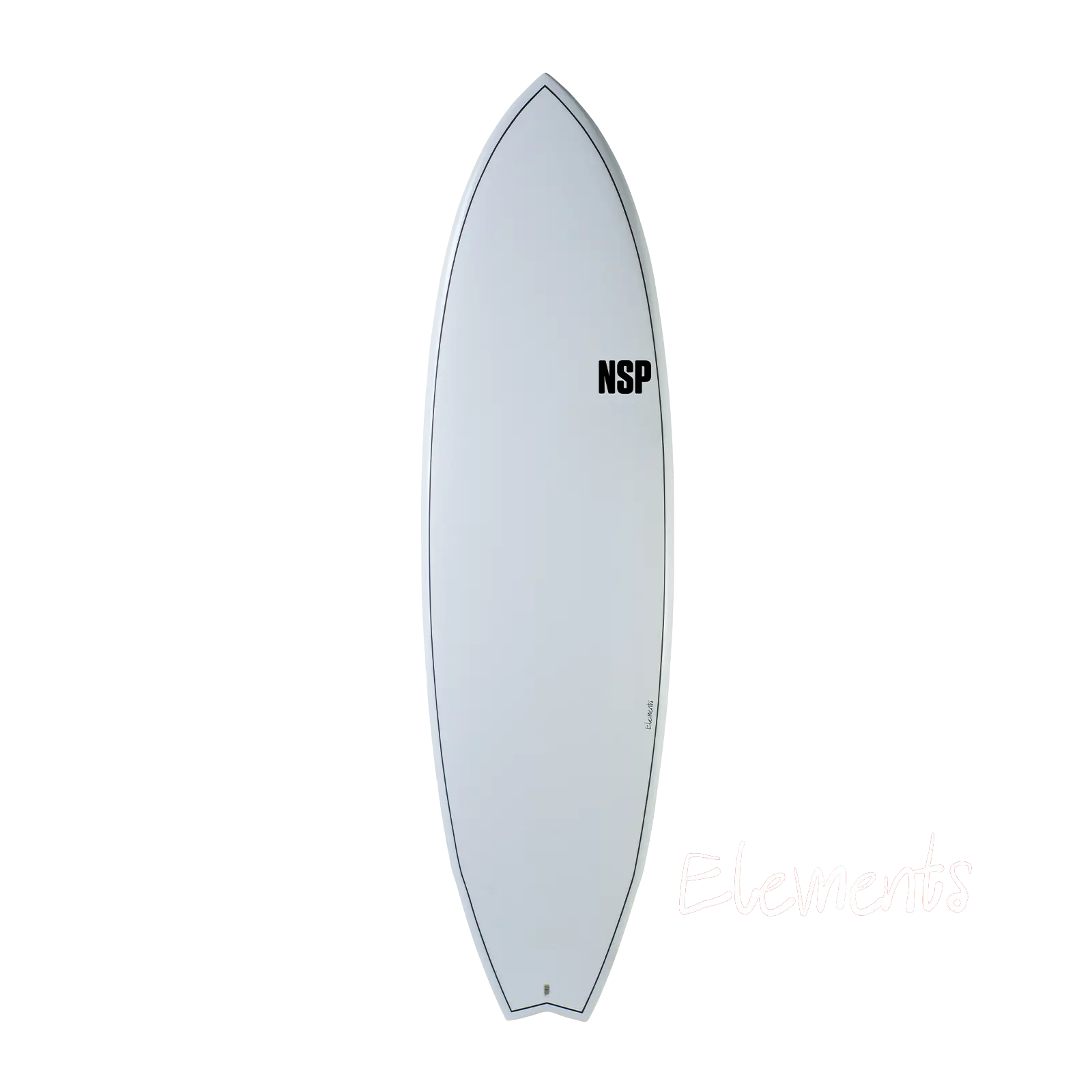 6'8 NSP FISH - ELEMENTS SURFBOARD- Catalyst