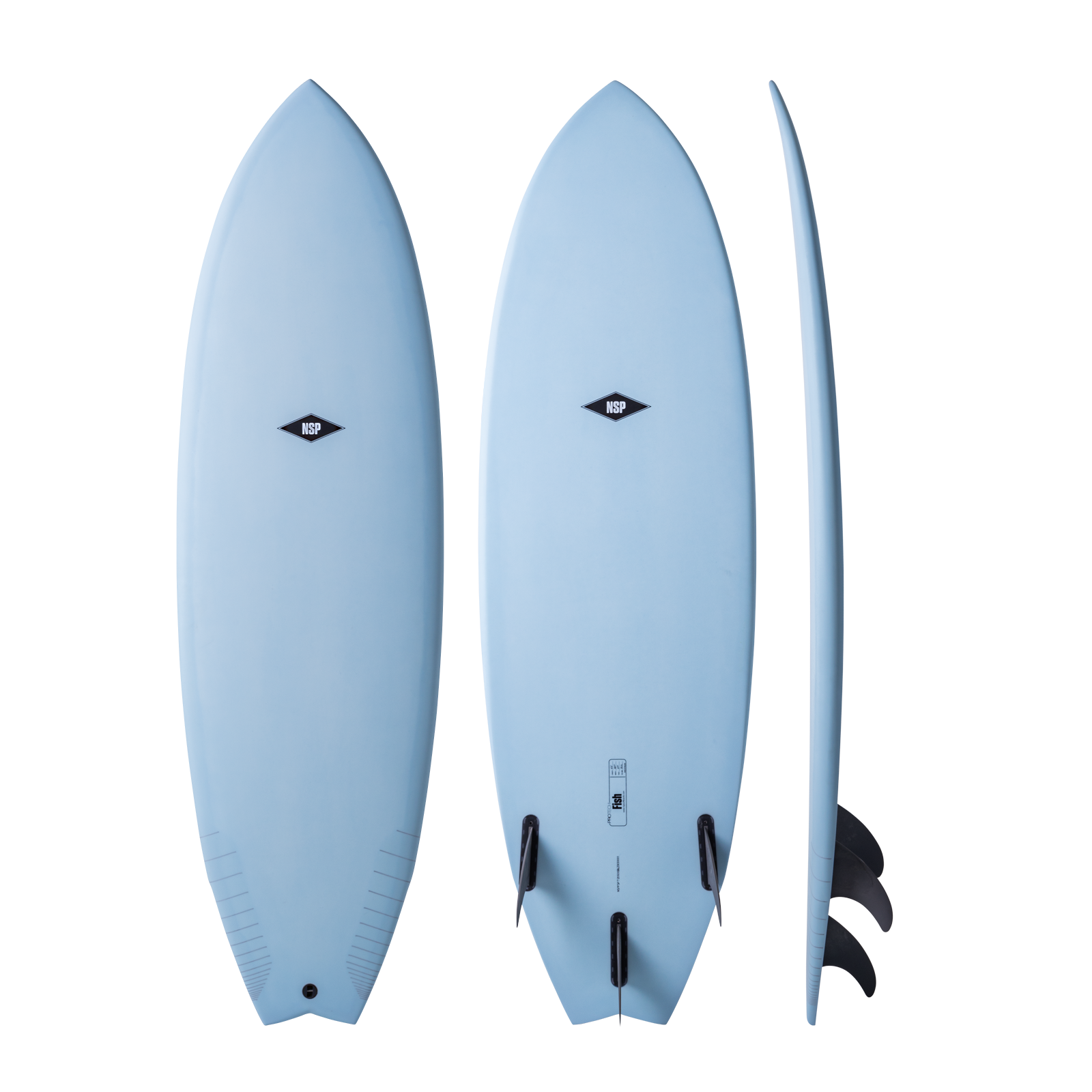 NSP 6'0 FISH - PROTECH SURFBOARD- Catalyst