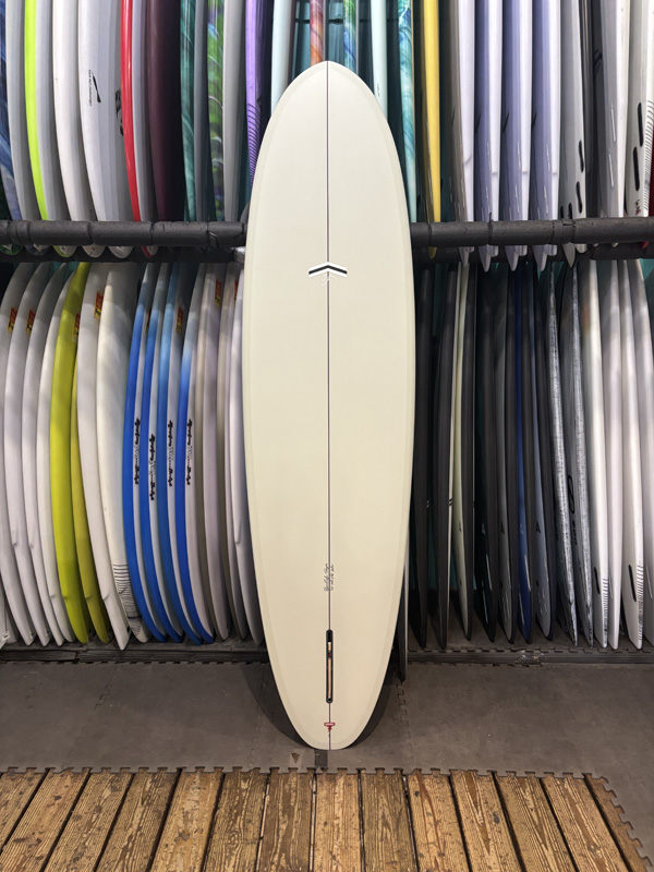 7'6 CJ NELSON OUTLIER THUNDERBOLT RED SURFBOARD- Catalyst