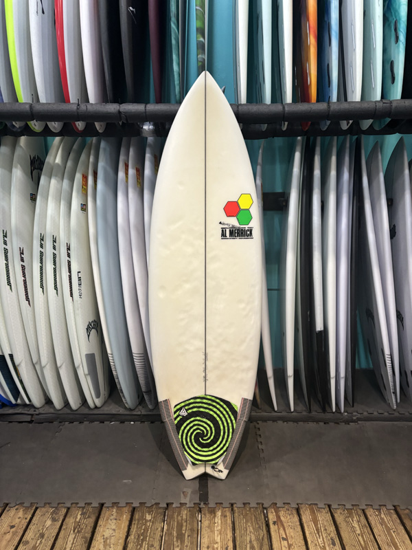 6'2 CHANNEL ISLANDS WEIRDO RIPPER USED SURFBOARD- Catalyst