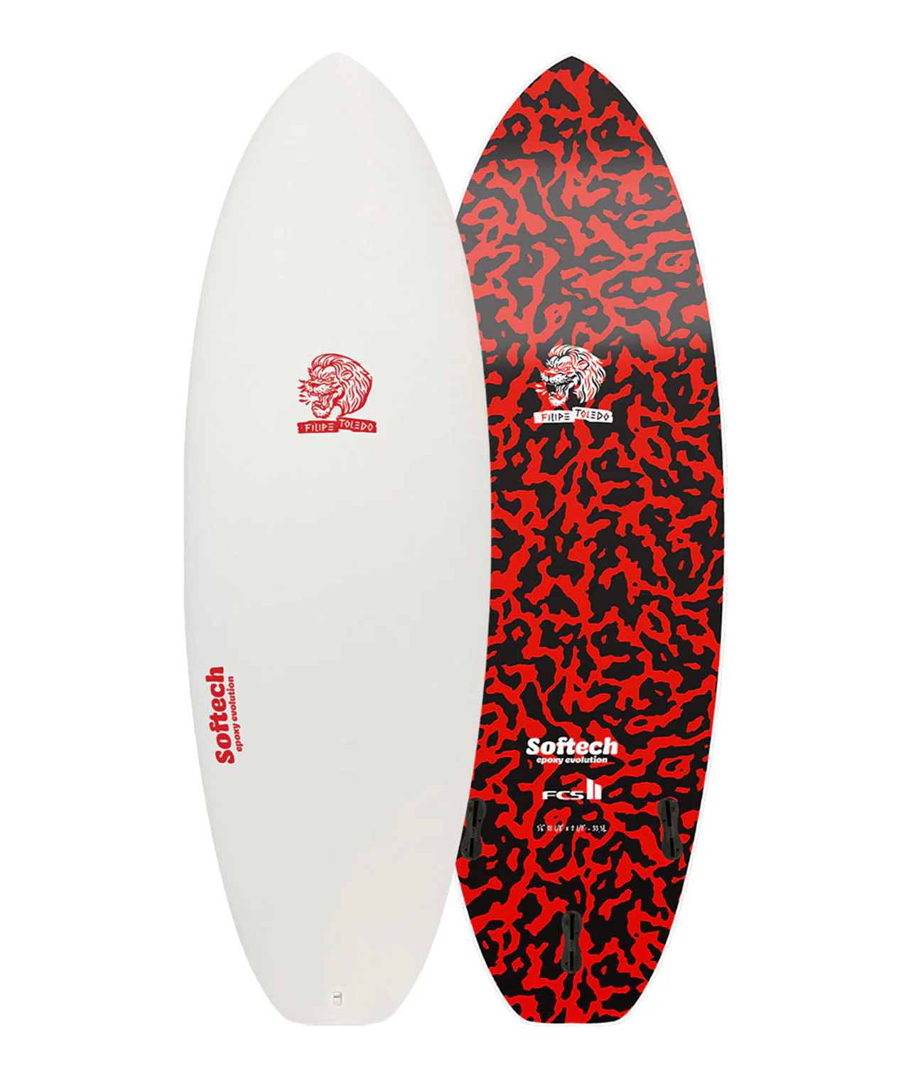 5'0 SOFTECH TOLEDO BLACK BLOOD SURFBOARD- Catalyst