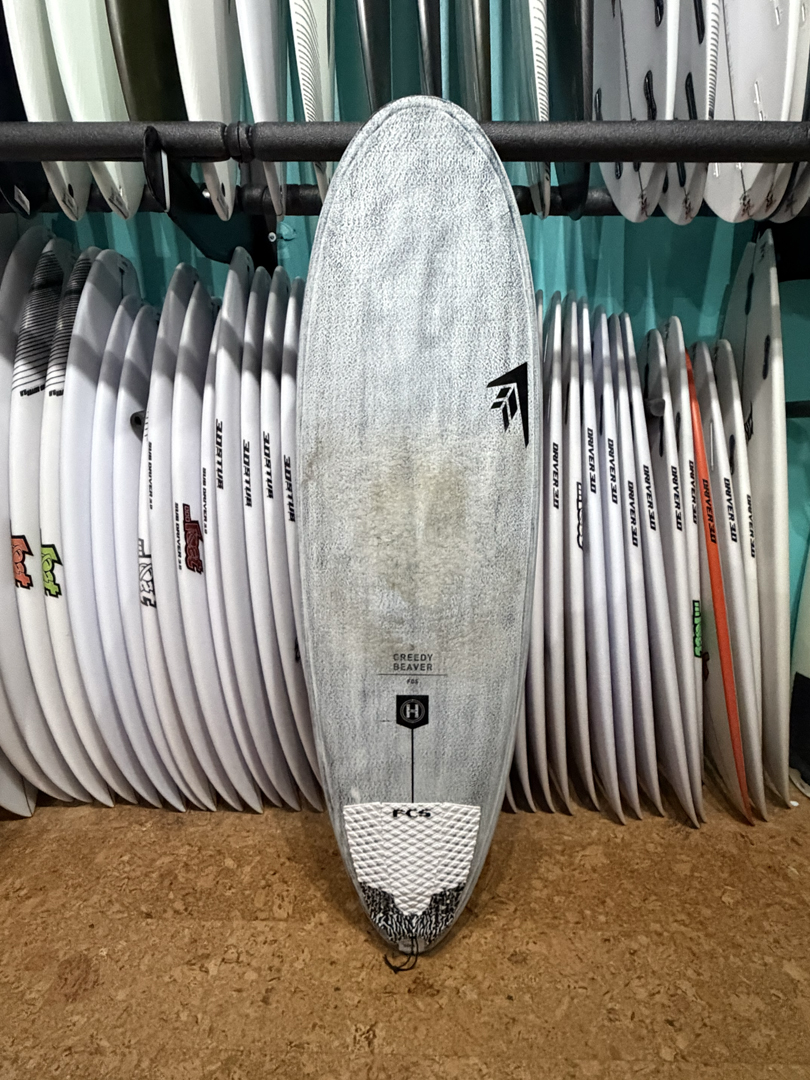 5'10 FIREWIRE GREEDY BEAVER VOLCANIC USED SURFBOARD- Catalyst