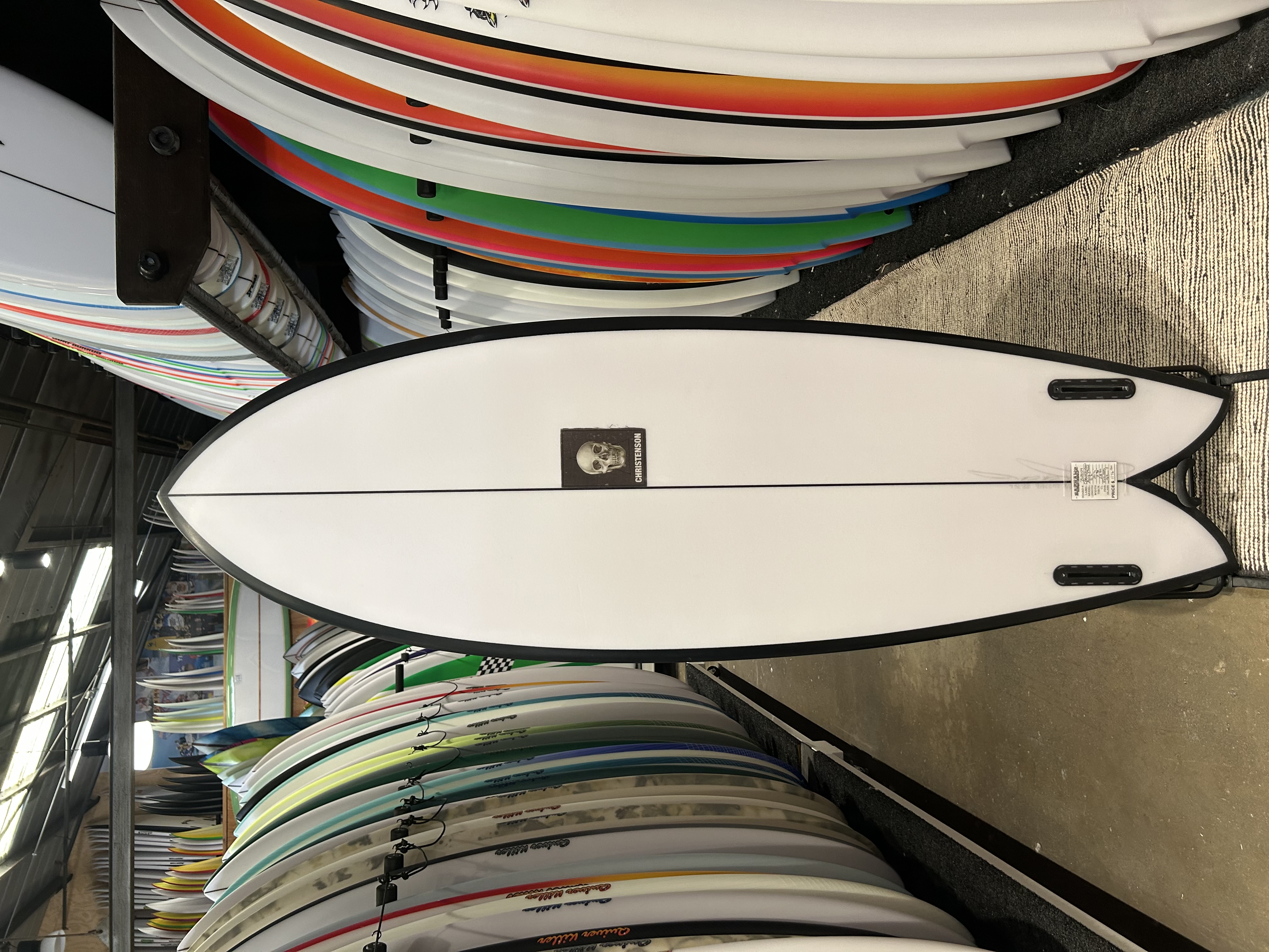 5'6 CHRISTENSON ACID PHISH SURFBOARD- Catalyst