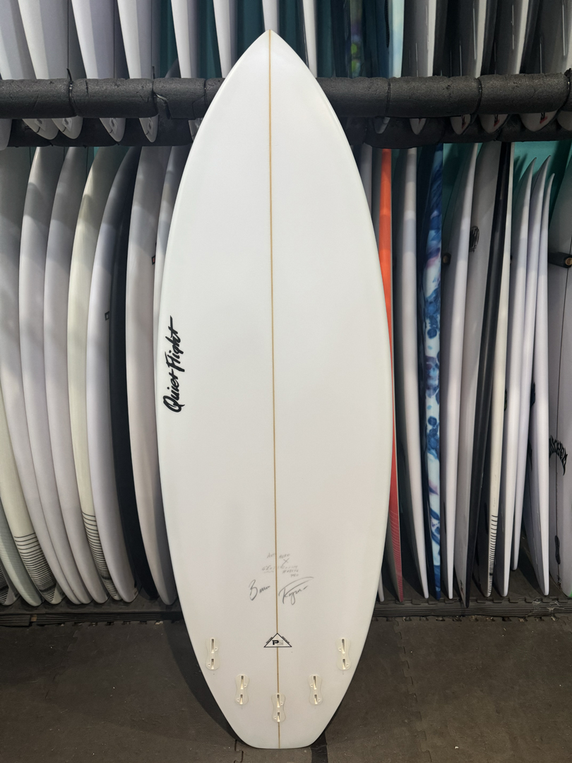 6'2 QUIET FLIGHT ANTI HERO X SURFBOARD- Catalyst