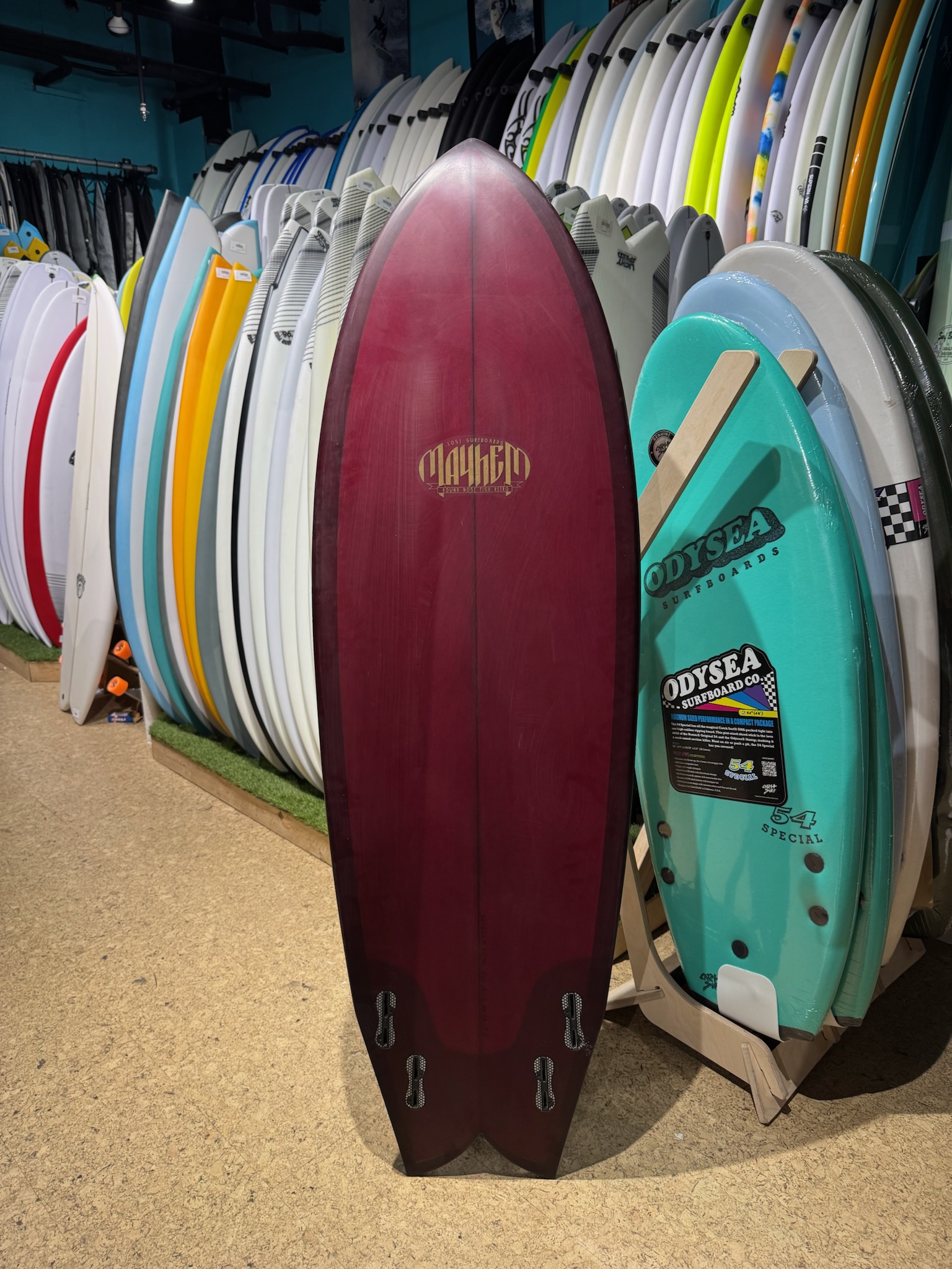 5'10 LOST RNF RETRO REVAMP USED SURFBOARD- Catalyst