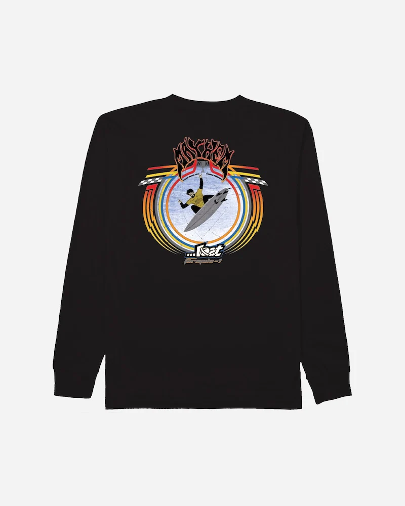 LOST CLOTHING FLAMER LOGO BOXY TEE- Catalyst