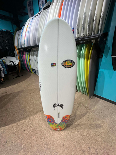 5'4 LOST LIBTECH FREAK FLAG BEAN BAG SURFBOARD