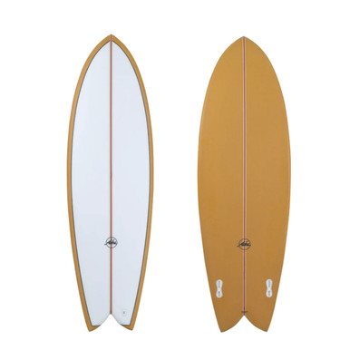 5'6 ALOHA KEEL TWIN SURFBOARD- Catalyst