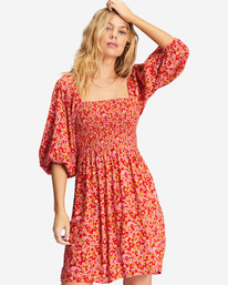 billabong paradise mini dress BILLABONG PARADISE DAYS MINI DRESS (ABJWD00555)