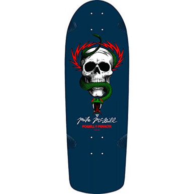 Powell Peralta スカルデッキ 未使用 Powell Peralta Skateboard Deck McGill Skull and Snake Navy Old