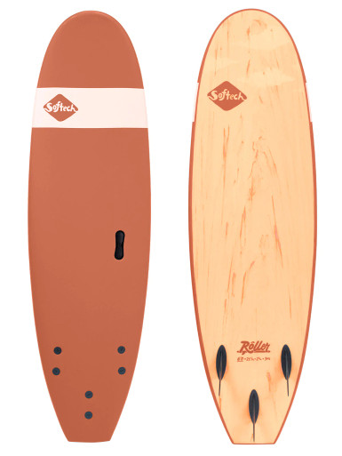 中古 Softech ROLLER 6’6 ソフトボード CLAY ROLLER_CLAY_DOUBLE_FRONT_LONG_